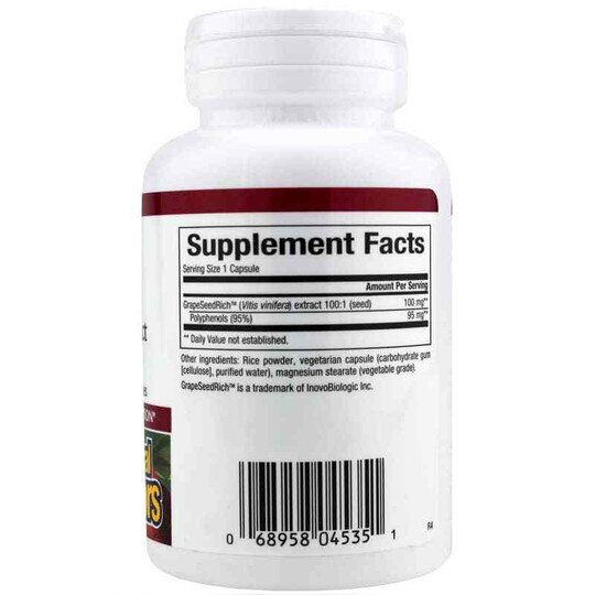 GrapeSeedRich Grape Seed Extract 100 Mg, NF